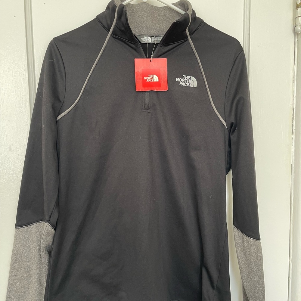 The North Face Black and Gray Pullover
